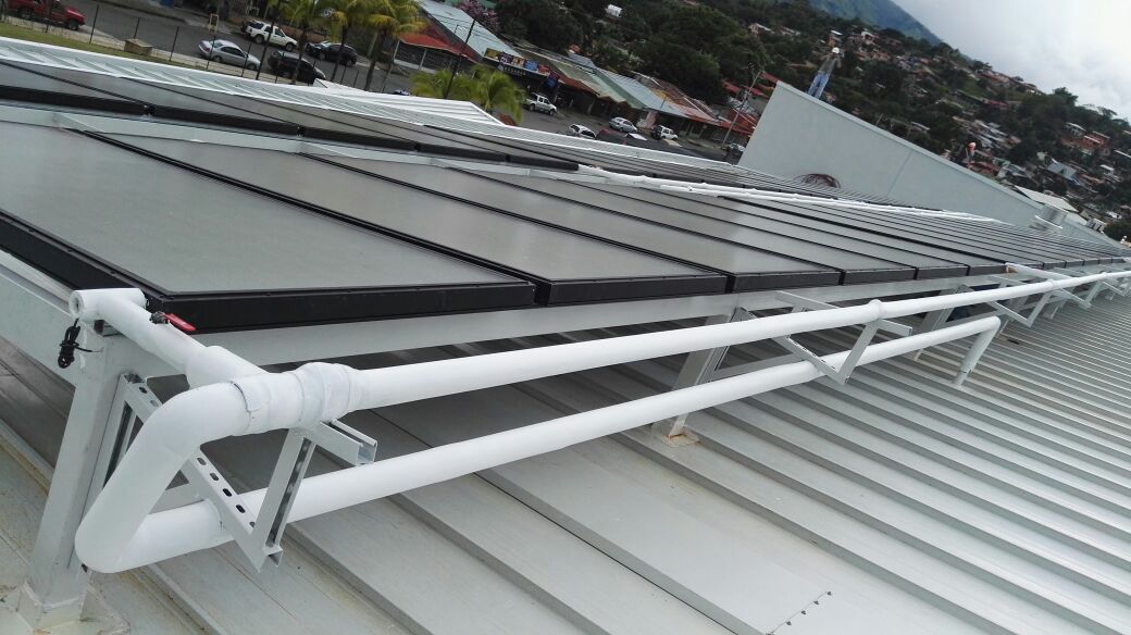 hospital roof solar