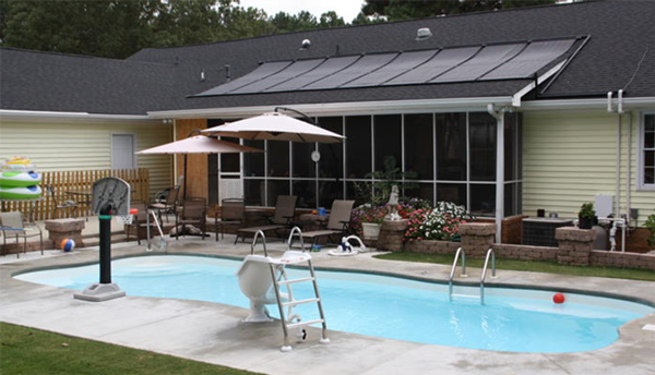 Solar Pool & Hot Tub Heating System